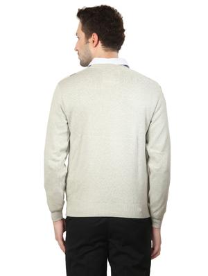 grey cotton pullover - 14272336 - Standard Image - 3