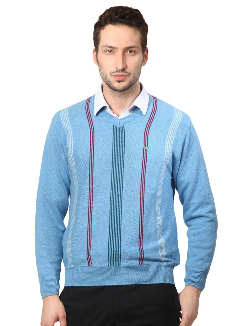 blue cotton pullover - 14272338 - Zoom Image - 1
