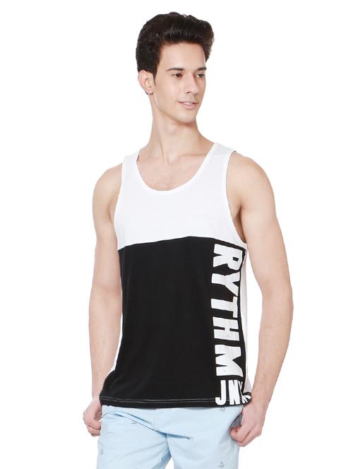 white cotton vest - 14316189 - Very Small Image - 1