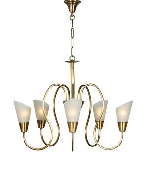 fos lighting modern cone antique brass chandelier - 14319091 - Standard Image - 3