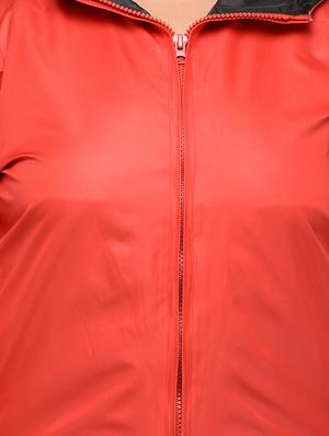 solid red casual jacket - 14319414 - Standard Image - 4