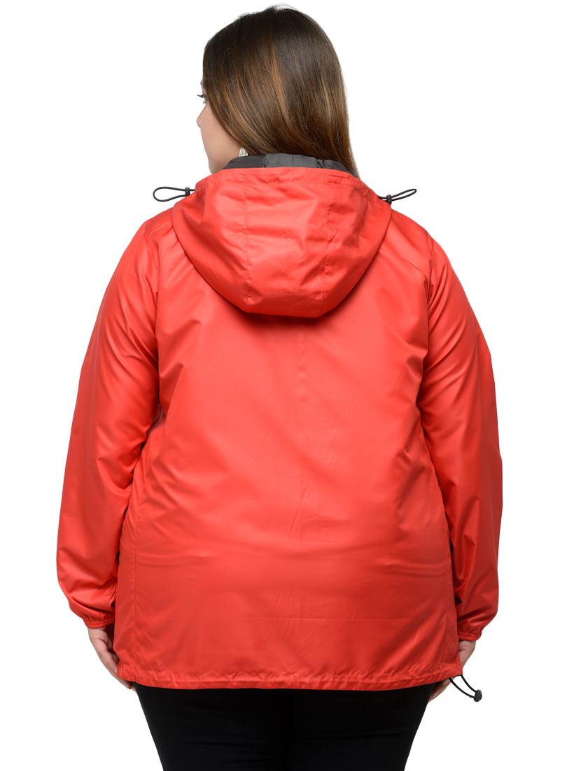 solid red casual jacket - 14319414 - Zoom Image - 3
