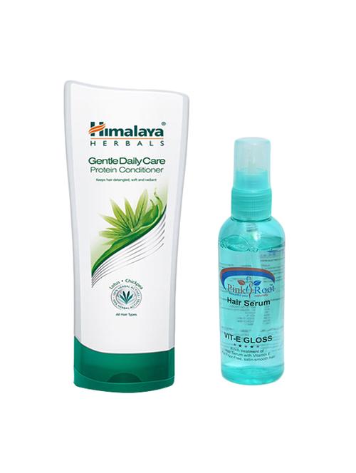 himalaya gentle daily care protein shampoo & pink root hair serum - 14320488 - Standard Image - 1
