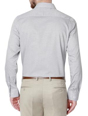 white cotton formal shirt - 14320949 - Standard Image - 2
