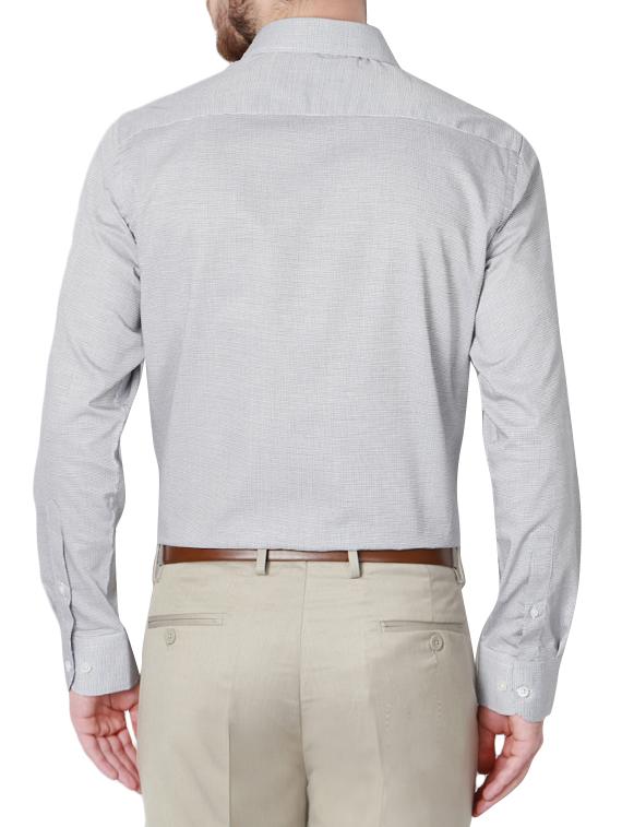 white cotton formal shirt - 14320949 - Zoom Image - 2