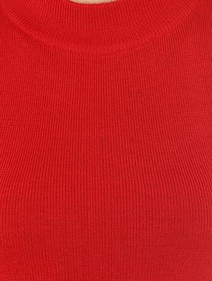 red woollen pullover - 14321773 - Standard Image - 4