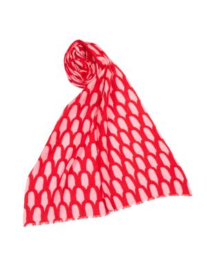 red woollen stole - 14322283 - Standard Image - 2