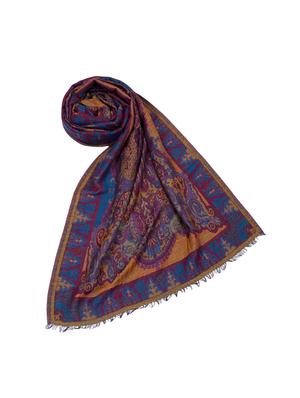 multicolored woollen stole - 14322295 - Standard Image - 2