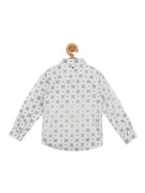 white cotton shirt - 14323310 - Standard Image - 2