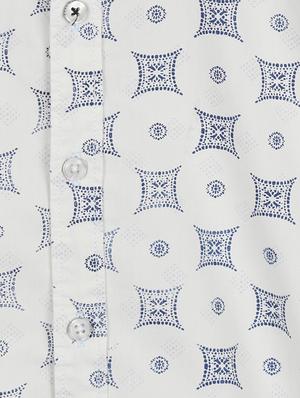 white cotton shirt - 14323310 - Standard Image - 3
