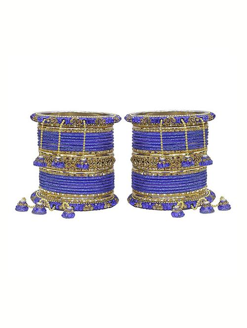blue gold tone bangle - 14323842 - Standard Image - 1