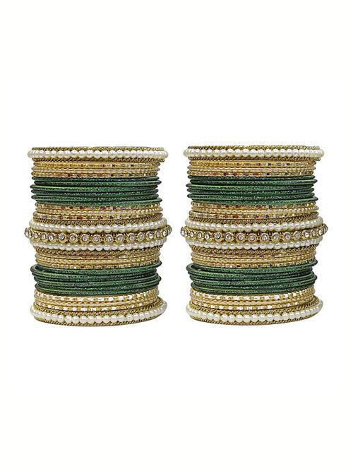 green gold tone bangles - 14323859 - Standard Image - 1