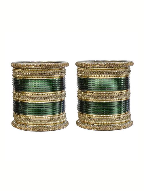 green gold tone bangle - 14323871 - Standard Image - 1