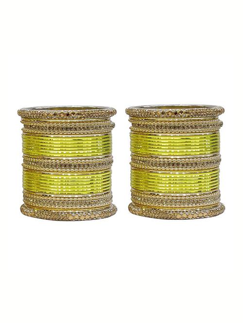 green gold tone bangle - 14323878 - Standard Image - 1