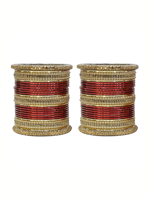 red gold tone bangle - 14323879 - Zoom Image - 1