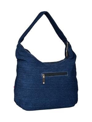 blue cotton regular handbag - 14326446 - Standard Image - 2