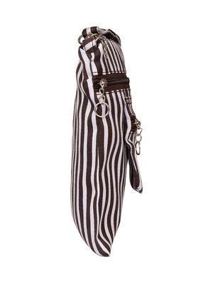 brown regular sling bag - 14326450 - Standard Image - 4