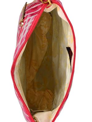 pink satin regular sling bag - 14326457 - Standard Image - 3