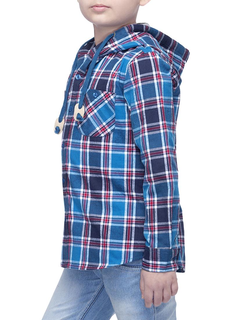 pocket patch checkered shirt - 14328214 - Zoom Image - 2