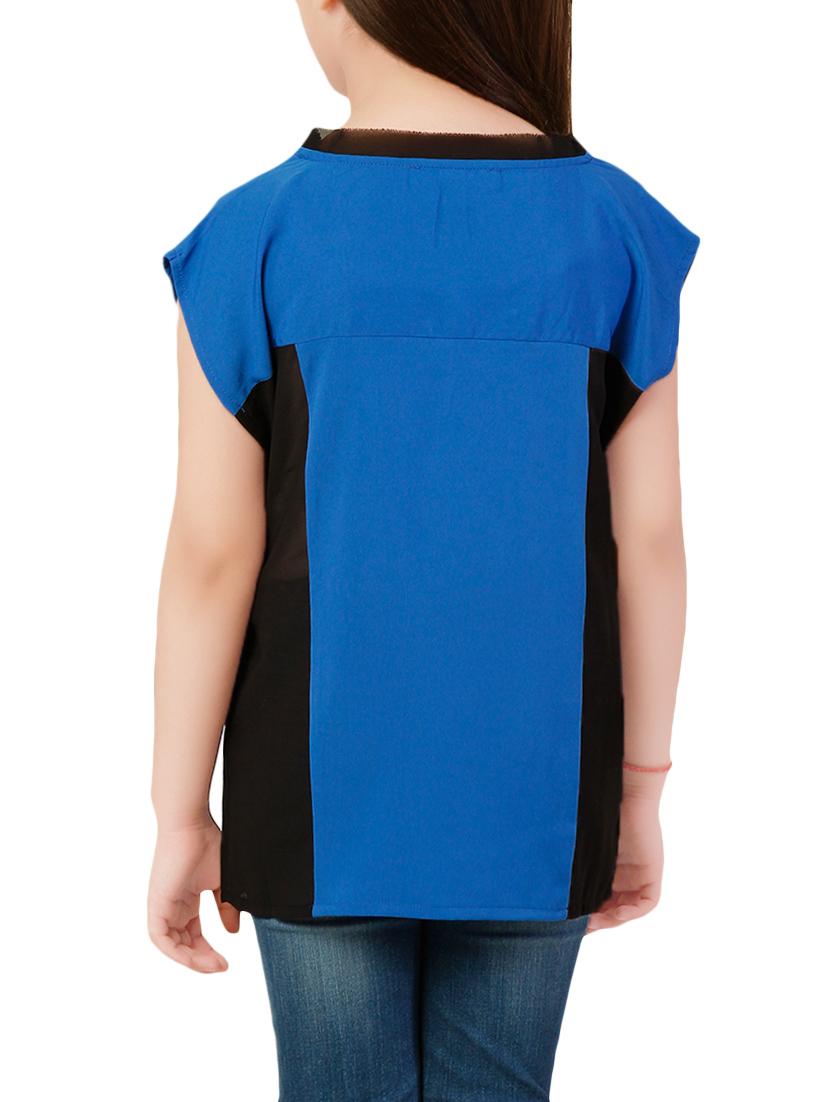 blue polyester top - 14328338 - Zoom Image - 3