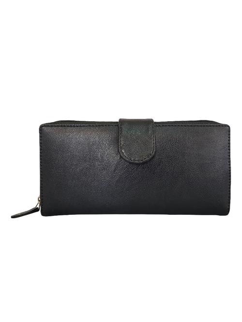 black leatherette wallet - 14328384 - Standard Image - 1