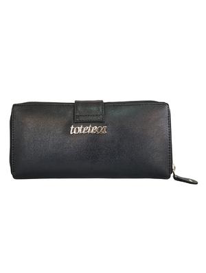 black leatherette wallet - 14328384 - Standard Image - 2