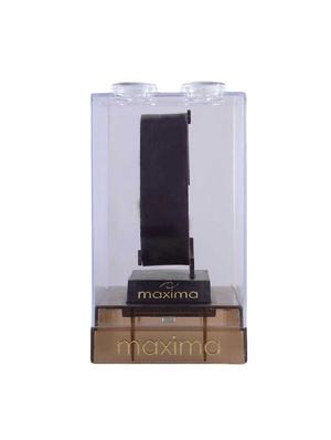 maxima silver dial watch for men - 25032cmgy - 14330798 - Standard Image - 4