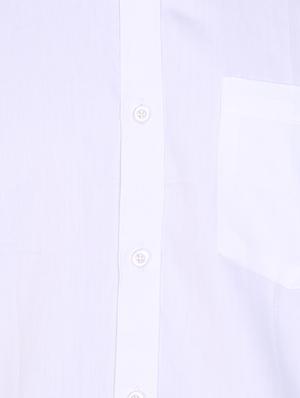 white cotton casual shirt - 14330981 - Standard Image - 4