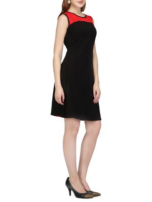 color block a-line dress - 14331055 - Standard Image - 2