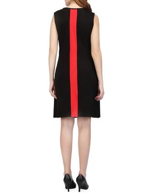 color block a-line dress - 14331055 - Standard Image - 3