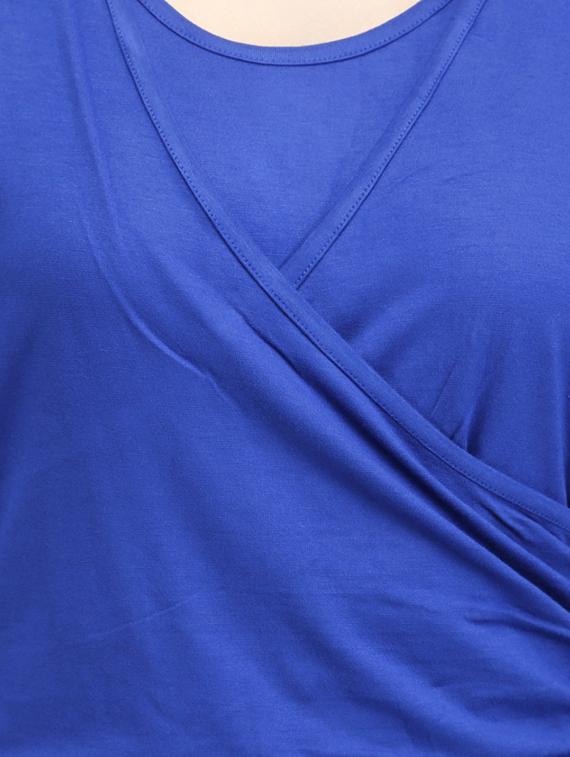 round neck flared dress - 14331078 - Zoom Image - 4