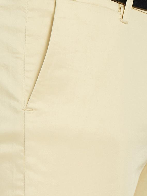 beige cotton chinos - 14331986 - Zoom Image - 4