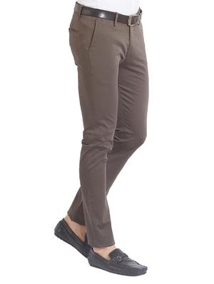 brown cotton chinos - 14331987 - Standard Image - 2