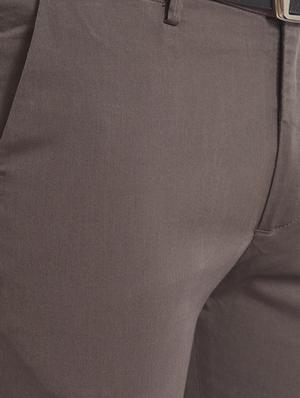 brown cotton chinos - 14331987 - Standard Image - 5