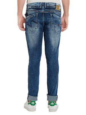 blue light washed jeans - 14331989 - Standard Image - 3