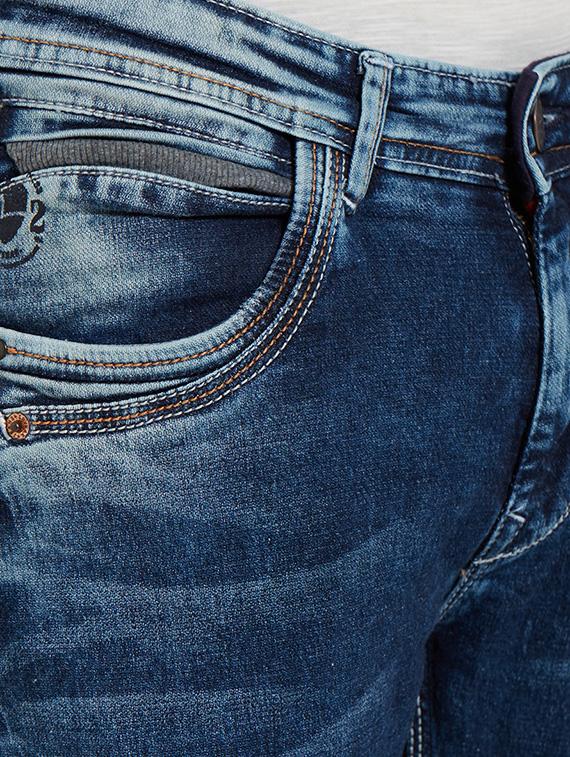 blue light washed jeans - 14331989 - Zoom Image - 4