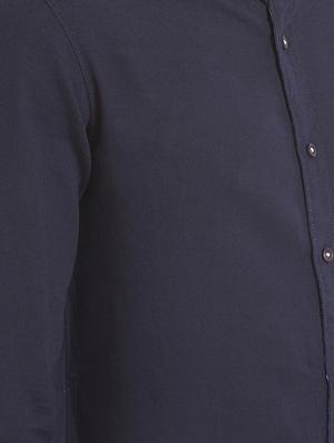 blue cotton casual shirt - 14332069 - Standard Image - 4