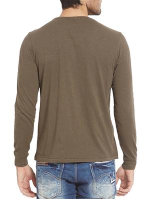 green cotton t-shirt - 14332175 - Standard Image - 4