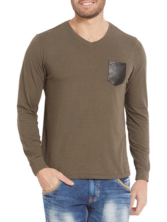 green cotton t-shirt - 14332175 - Zoom Image - 1