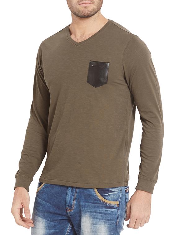 green cotton t-shirt - 14332175 - Zoom Image - 3