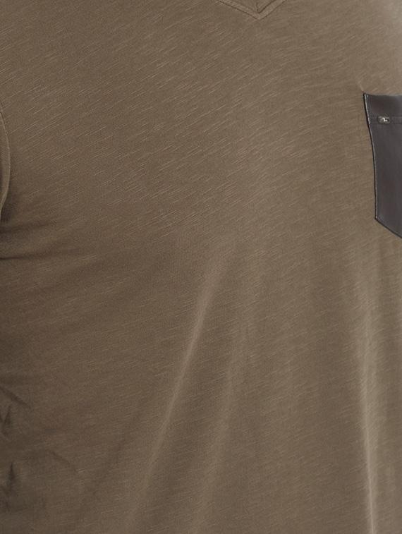 green cotton t-shirt - 14332175 - Zoom Image - 5