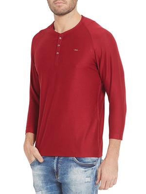 red cotton t-shirt - 14332212 - Standard Image - 2