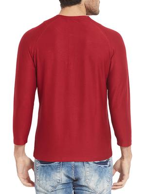 red cotton t-shirt - 14332212 - Standard Image - 3