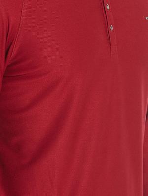 red cotton t-shirt - 14332212 - Standard Image - 4