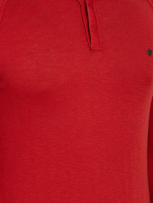 red cotton t-shirt - 14332240 - Standard Image - 4