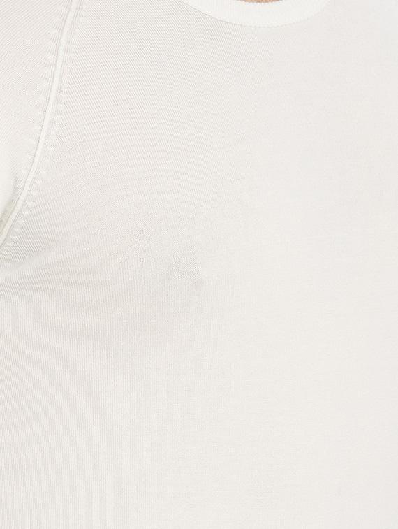 white cotton t-shirt - 14332243 - Zoom Image - 4