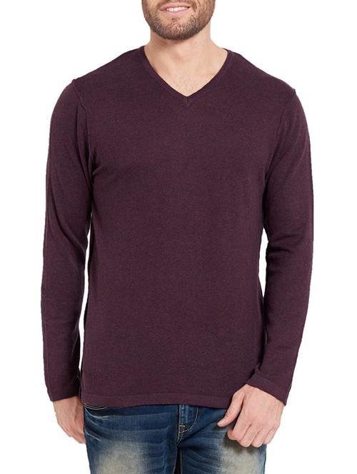 purple cotton t-shirt - 14332246 - Standard Image - 1