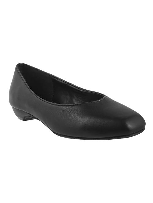 black leatherette slip on formal shoes - 14332657 - Standard Image - 1