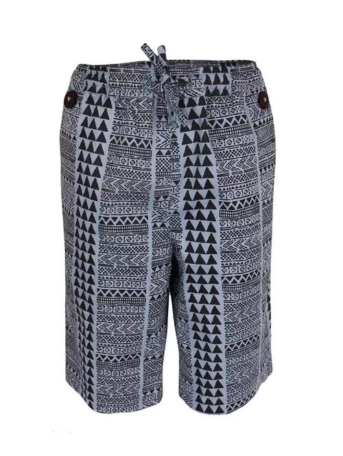 blue cotton blend three fourth - 14333850 - Standard Image - 1
