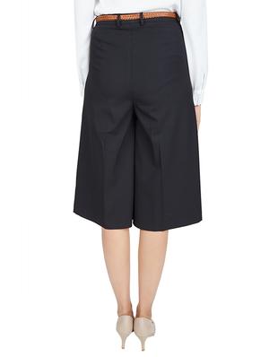 solid black culottes - 14335286 - Standard Image - 2